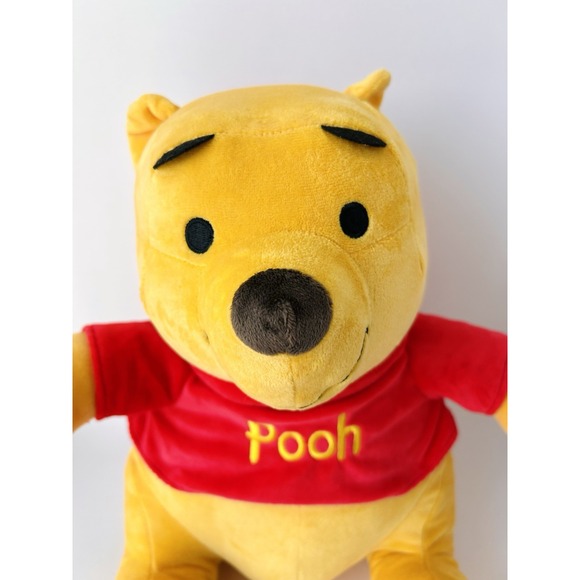 Disney Winnie The Pooh Backpack BIG 15" Stuffed‎ Plush  Bag NEW With Tags - Picture 10 of 10
